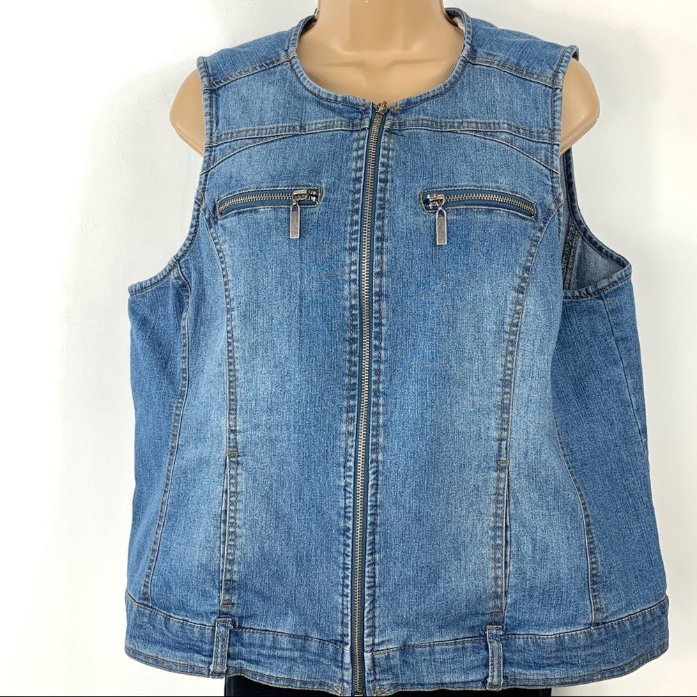 Baccini Jean Jacket Vest